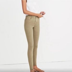 Madewell 9” high-rise skinny